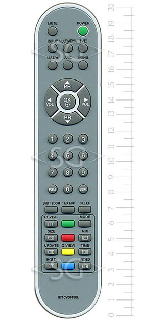 ����� �������������� ���������� ��� LG 6710V00138L
